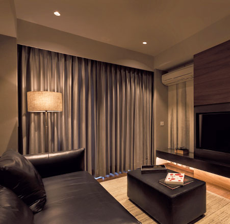 TV lounge-premium apartments in gurgaon